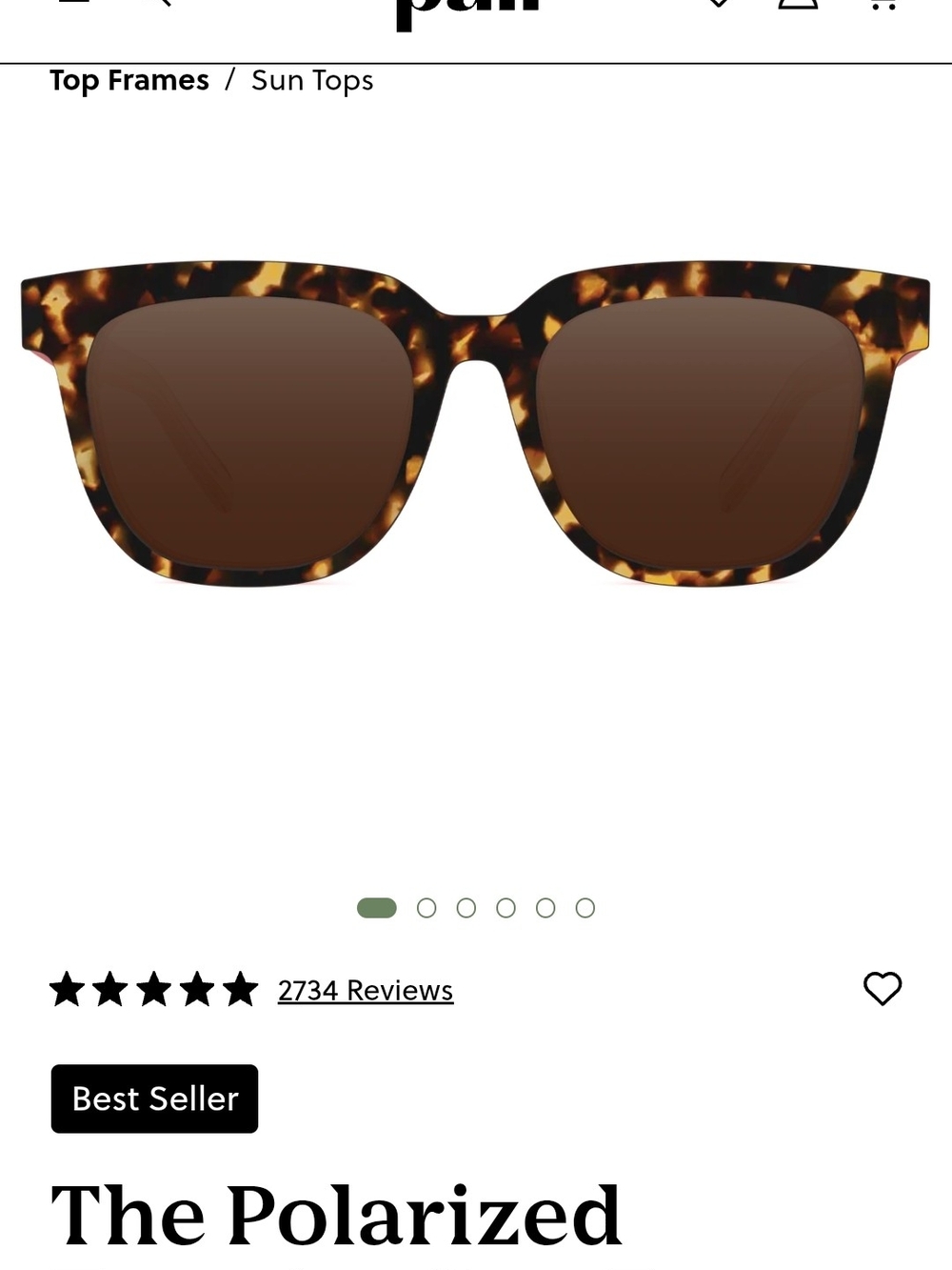 Polarized Tortoiseshell Sunglasses - Women Accessories